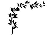 Vintage Baroque Floral Corner Frame, a Decorative Illustration by Creativeshirt (Thumbnail 17 of 20)