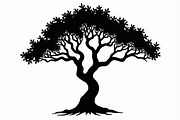 Wild Forest Tree Clipart Set, an Illustration by balal (Thumbnail 20 of 20)
