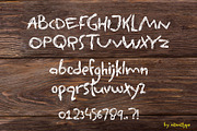 Rockbrush - A Cute Brush Font, a Handwritten Font by nIznaztype (Thumbnail 6 of 6)