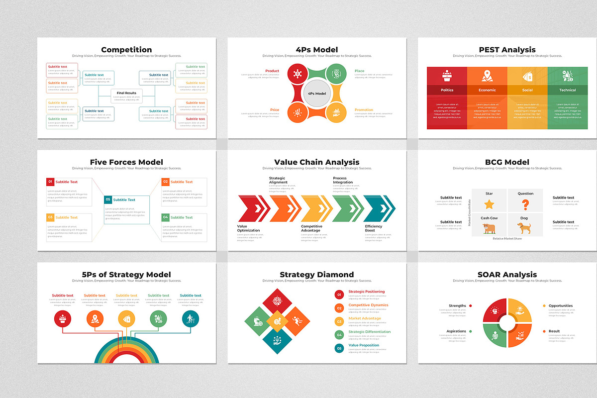 Business Strategy PowerPoint, a Presentation Template by Design Vault (Photo 4 of 7)