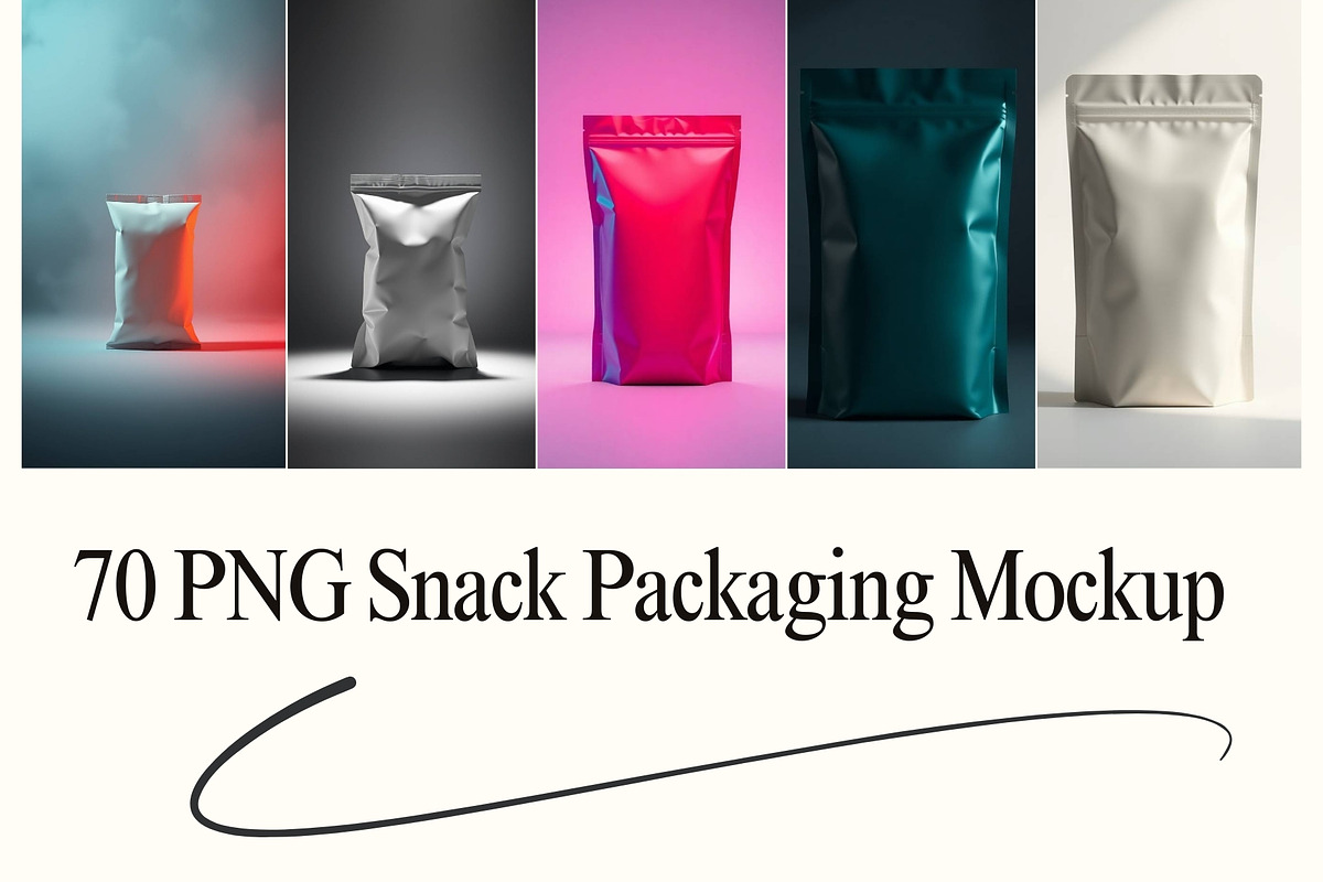 70 Packaging Mockup Editable, an Advertising Mockup by adenpinkstore (Photo 1 of 10)