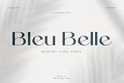Bleu Belle | Modern Sans Serif, a Sans Serif Font by Muntab_Art (Thumbnail 1 of 9)