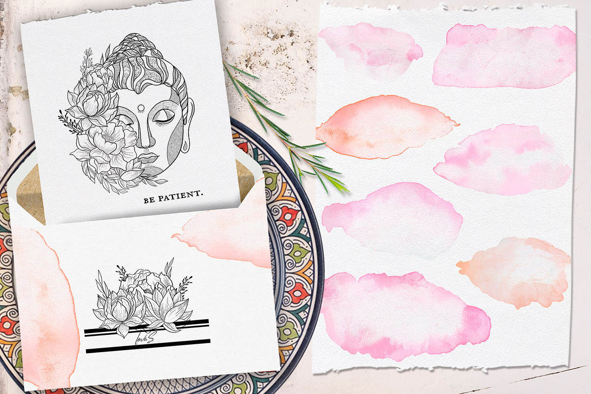 Wonder Bloom Graphic Set & Alphabet, a Decorative Illustration by CallMeStasia (Photo 10 of 10)