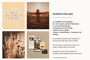 Golden Hour Instagram Templates, a Social Media Template by The Brand Alchemists (Thumbnail 2 of 13)