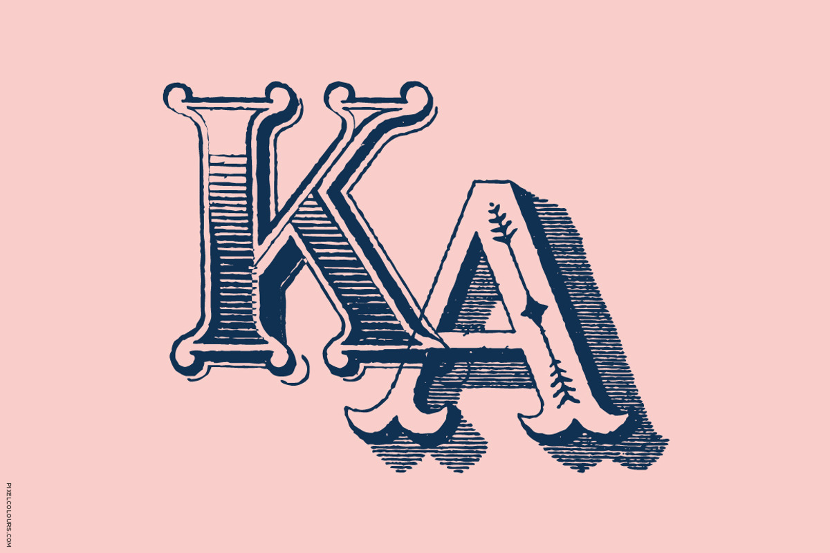 Antique Ornaments Alphabet Font preview 5