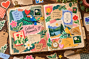 Paper Cut-Out Scrapbook Bundle, a Decorative Illustration by Anna Studio (Thumbnail 2 of 28)