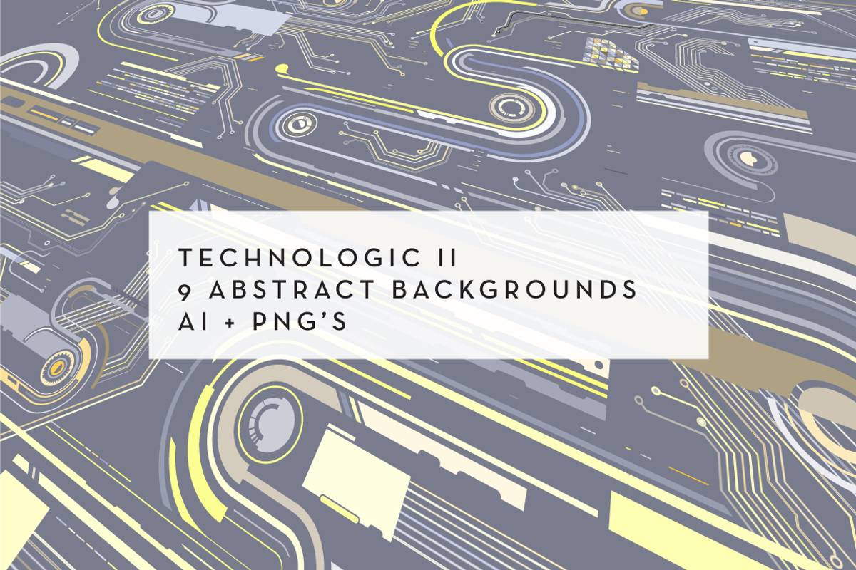 abstract technology backgrounds, a Technology Illustration by vekstok (Photo 7 of 9)