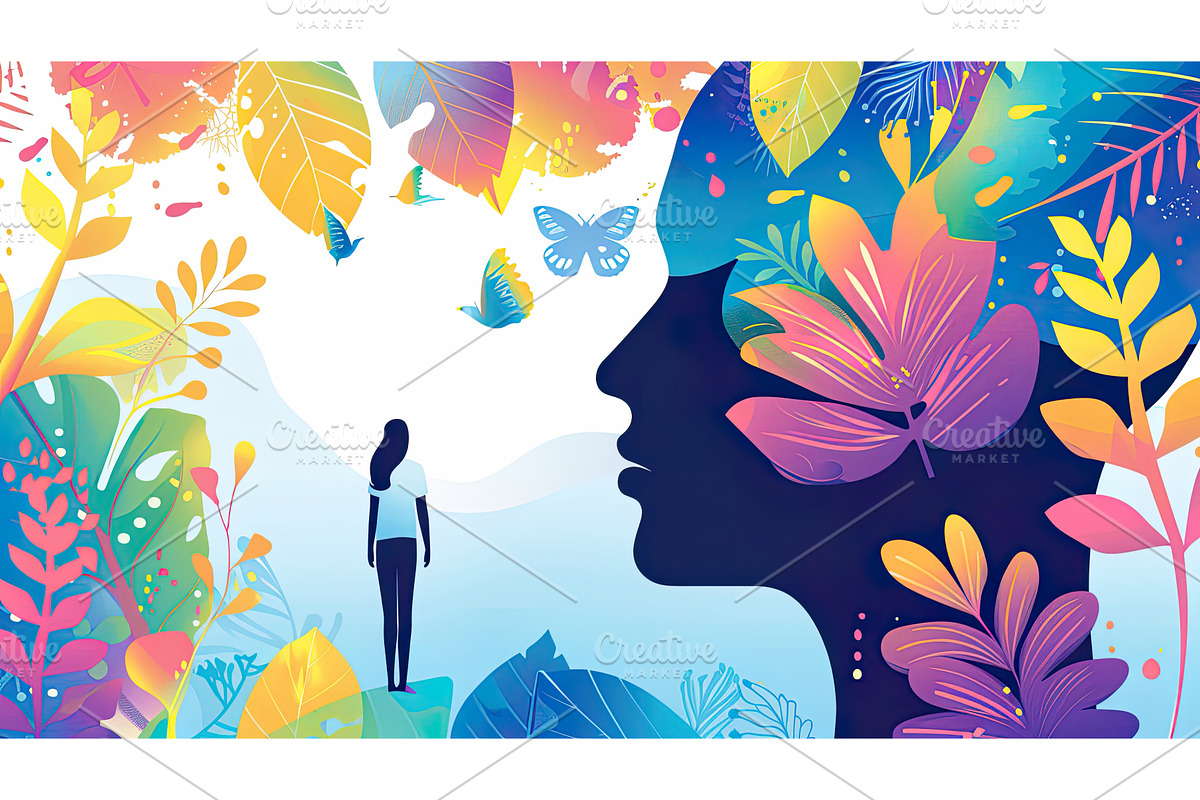 Self Esteem and Psychological, a Texture Illustration by Lermont51