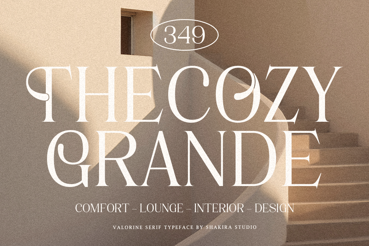Valorine - Minimal Modern Stylish, a Serif Font by Shakira Studio (Photo 4 of 10)