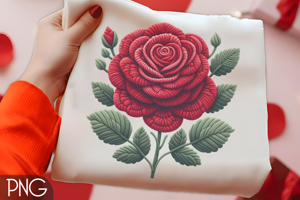 Valentine Faux Crochet Design Bundle, an Illustration by RobertsArt (Photo 4 of 7)