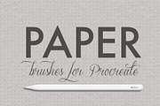 Paper texture brushes for Procreate, a Brush Add-On by Andreen (Thumbnail 1 of 5)