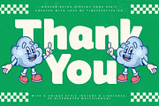 Meaty Bliss Modern Retro Display, a Serif Font by timelesstype.co (Thumbnail 20 of 20)