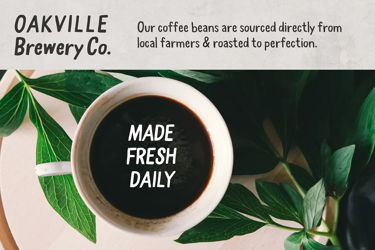 East Village Bold Handwritten Font preview 5