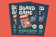 Fun Board Game Night Flyer, a Flyer Template by Gumico Studio. (Thumbnail 3 of 3)