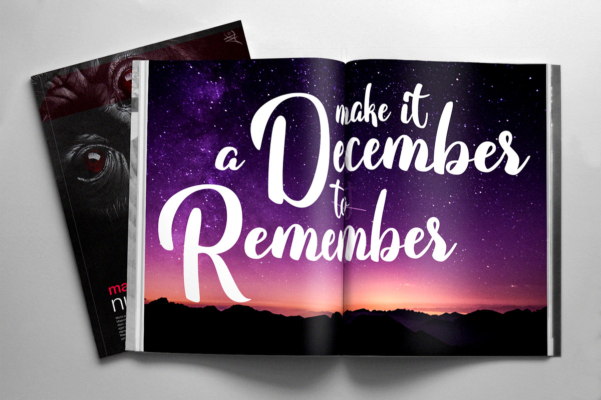 Fitamint - Script, a Script Font by SemutHitam Creative (Photo 5 of 7)