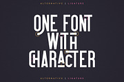 Contraband - Display font, a Sans Serif Font by VP Fonts (Thumbnail 2 of 10)