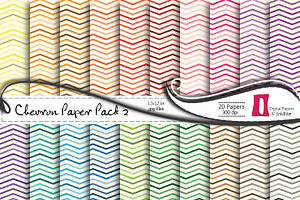 Chevron 2 Digital Paper Pack