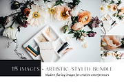 Artist & Floral Styled Stock Bundle, a Business Photo by CreativeMavenCo. (Thumbnail 1 of 21)