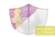 Protective Face Mask Mockup, a Mask Mockup by Kseniia_designer's shop (Thumbnail 2 of 8)