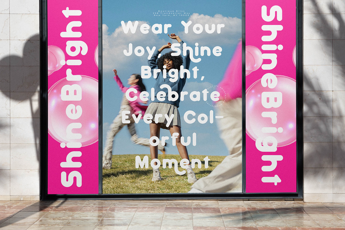 Bubble Fantasy Playful Sans Serif, a Sans Serif Font by AmorfaType (Photo 6 of 10)