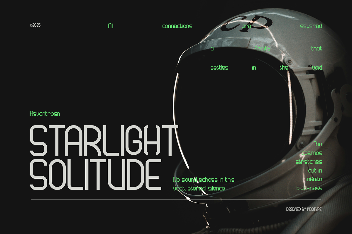 Revantrosn - Futuristic Sans Family, a Font by Indotype Foundry (Photo 8 of 10)