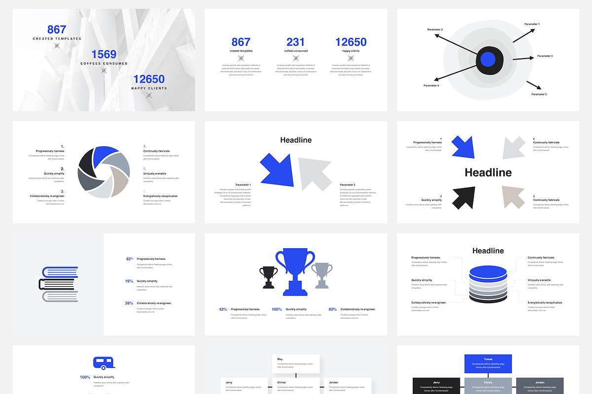 Infographics Minimalist, a Presentation Template by Goashape Studio (Photo 5 of 14)
