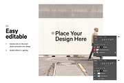 Outdoor Hoarding Mockup Bundle, an Advertising Mockup by HAZARD MOCKUPS (Thumbnail 4 of 12)