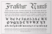 Fraktur Numb Font, a Blackletter Font by cromatixclassroom (Thumbnail 4 of 9)