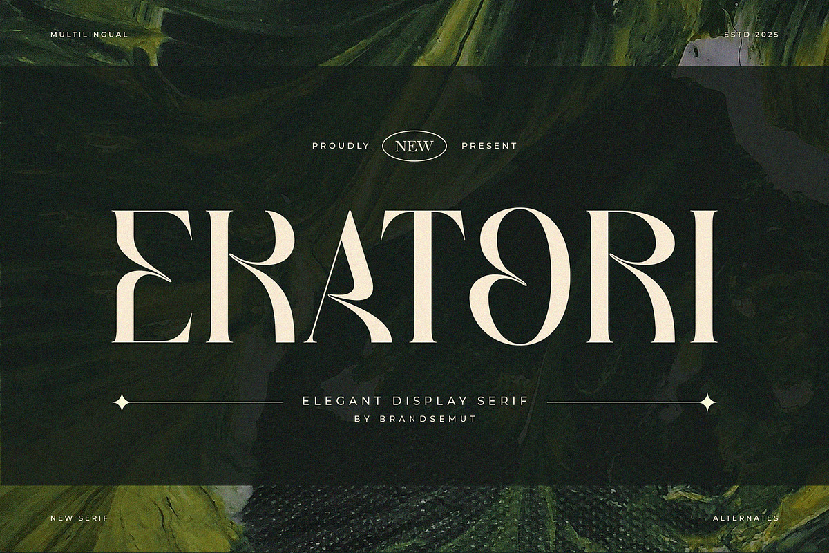 Ekatori – Elegant Display Serif Font, a Serif Font by BrandSemut (Photo 1 of 10)