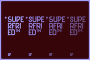 CARGA | Display | 2 Fonts | 4 Styles, a Sans Serif Font by Superfried Font Shop (Thumbnail 7 of 8)