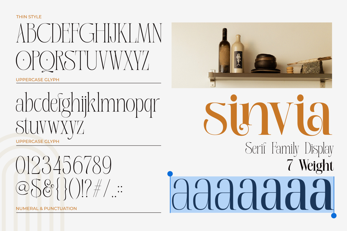 Sinvia, a Serif Font by saemoon creative (Photo 5 of 15)