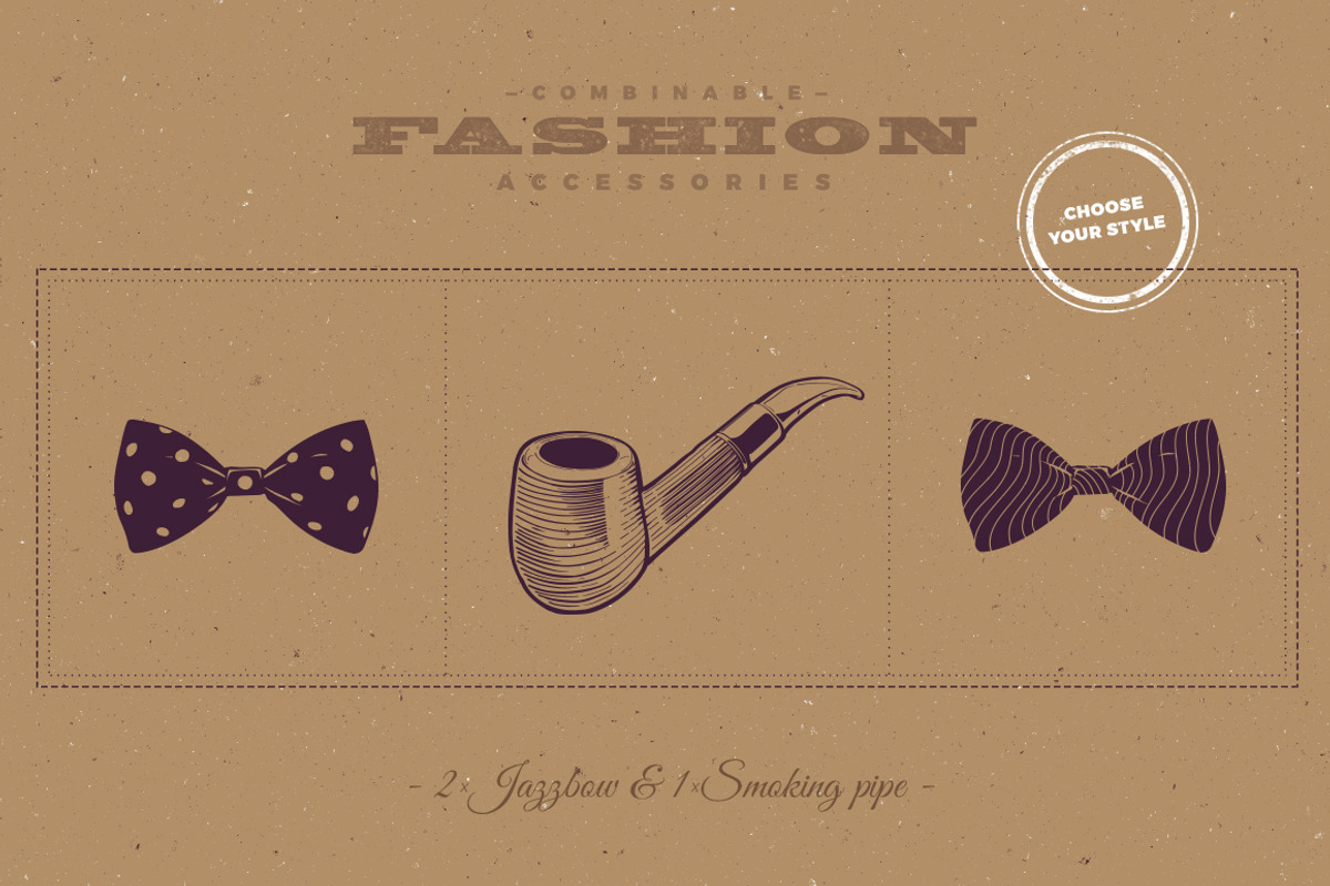 Hipster Characters Kit, a Work Illustration by blauananas (Photo 8 of 13)