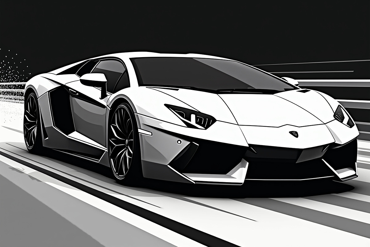 Luxury Car Clipart Vector Bundle, an Illustration by Creativeshirt (Photo 3 of 9)