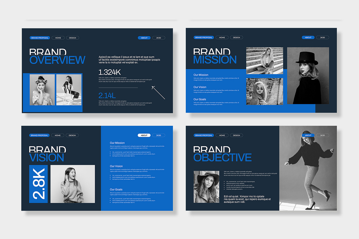 Brand Proposal Presentation Template, a Presentation Template by MightyDesign (Photo 3 of 8)