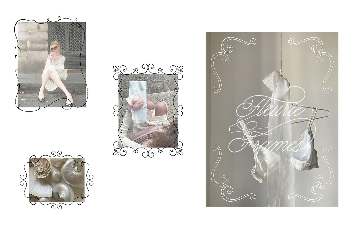 Fleurie Frames: Hand-Drawn Borders, an Object Graphic by lerinartstudio (Photo 6 of 10)