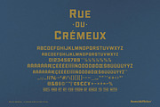 Rue Du Cremeux, a Slab Serif Font by Komet & Flicker (Thumbnail 13 of 13)