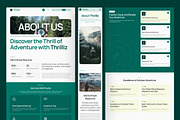 Hiking & Outdoor Activities Website, an UI Kit Template by peterdraw (Thumbnail 3 of 7)
