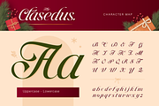 The Clasedus, a Script Font by Burntilldead (Thumbnail 2 of 13)