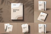 Hard Cover Book Mock-up, a Books & Magazine Mockup by Yogurt86 (Thumbnail 1 of 14)