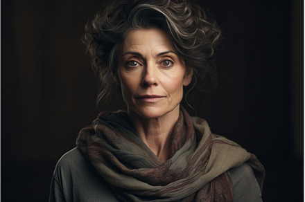 Experienced Middle aged woman, a Person Photo by Ylivdesign