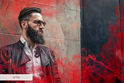 Red Smoke Photoshop Overlays, a Plug-in Add-On by FixThePhoto (Thumbnail 18 of 34)