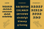 Aprek Febux - Display Font, a Blackletter Font by twinstd (Thumbnail 9 of 10)