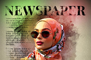 News Paper Mixed Media Art Effect, an Action Add-On by MRI STUDIO (Thumbnail 40 of 43)