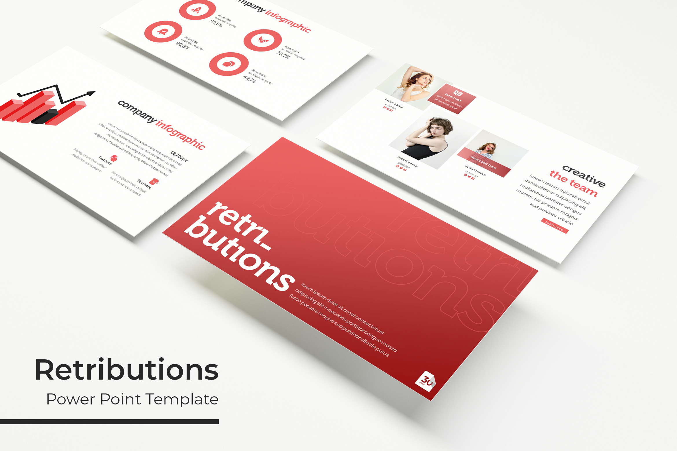 Retributions Power Point Template