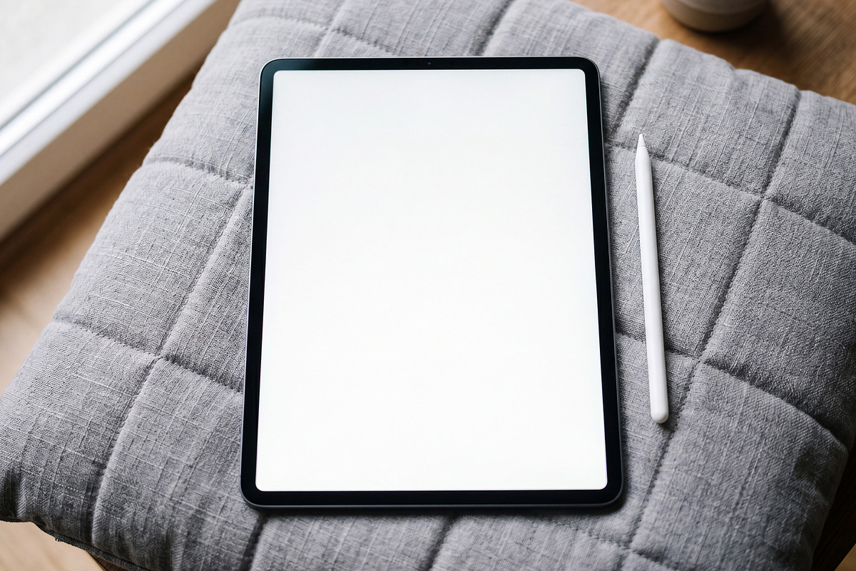 Elvora - iPad Device Mockup PSD #1, an iPad Mockup by Heinzel Std Mockup (Photo 3 of 5)
