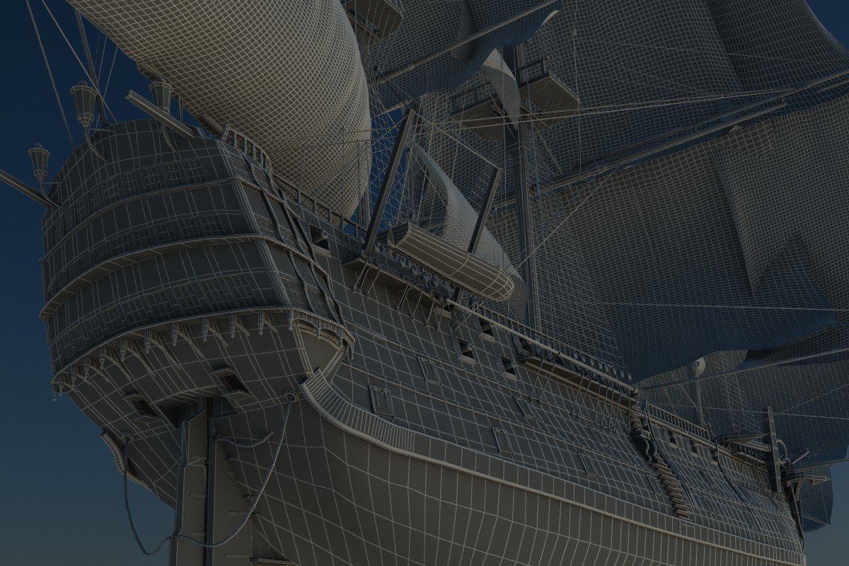 Ship Animated Sail, a Cars & Vehicle 3D Model by konstantin.ermolaev (Photo 6 of 8)