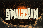 Simulacrum Typeface, a Font by Tugcu Design Co. (Thumbnail 1 of 4)