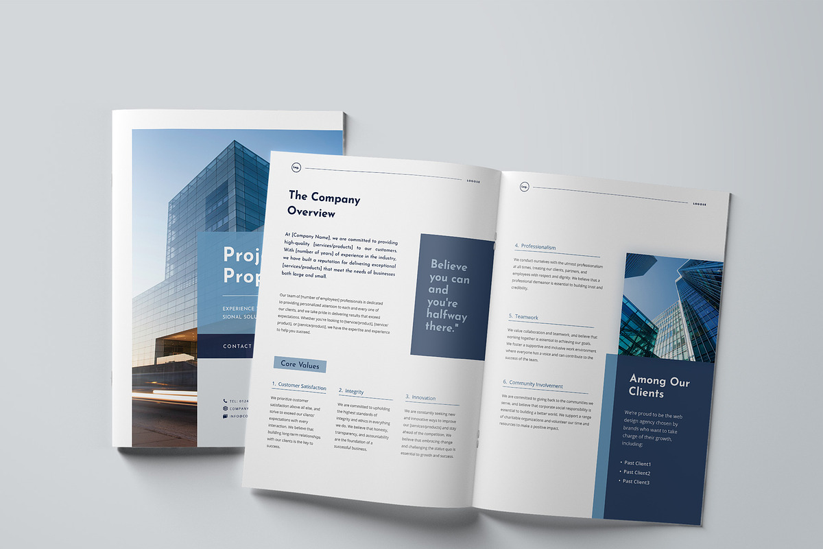 Proposal Template | 20 Pages, a Brochure Template by BrochuresFactory (Photo 7 of 7)