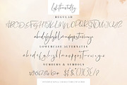 Lightheartedly Signature style font, a Script Font by Creativeqube Design (Thumbnail 13 of 14)