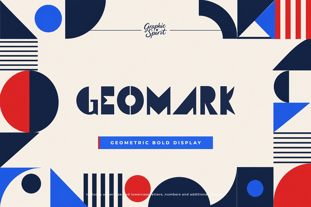Geomark Font, a Handwritten Font by Graphic Spirit (Photo 1 of 8)